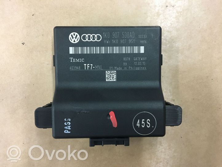 Audi A3 S3 A3 Sportback 8P Durvju vadības bloks 1k0907530d