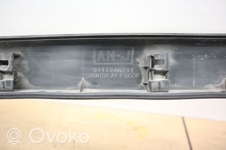Subaru Outback (BT) Rivestimento della portiera anteriore (modanatura) 91112AN191