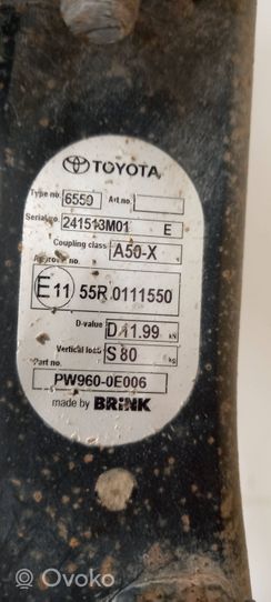 Toyota Auris E180 Barre de remorquage amovible PW9600E006