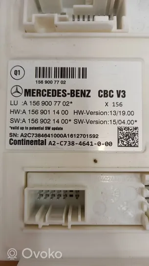Mercedes-Benz A W176 Mukavuusmoduuli A1569007702