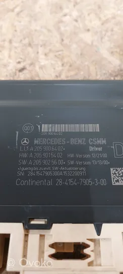 Mercedes-Benz C W205 Moduł / Sterownik fotela A2059006402