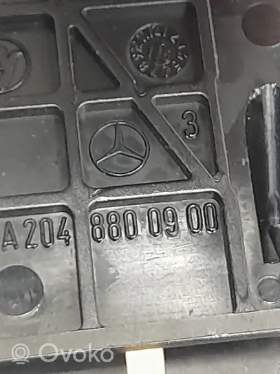Mercedes-Benz C W205 Rączka / Uchwyt otwierania pokrywy przedniej / maski silnika A2048800900