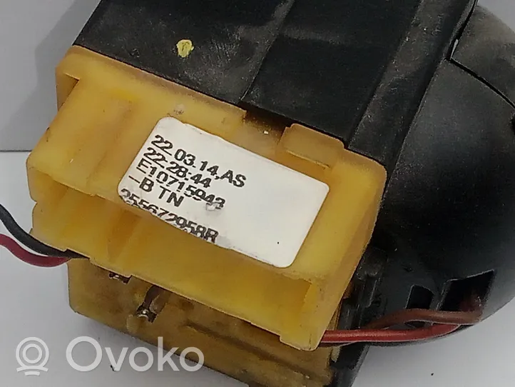 Renault Clio IV Przycisk / Pokrętło regulacji oświetlenia deski rozdzielczej 255672958R