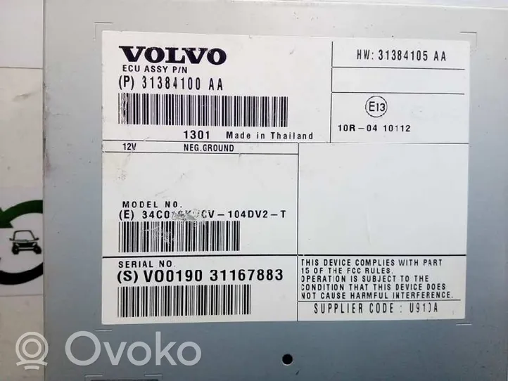 Volvo S80 Hi-Fi-äänentoistojärjestelmä 