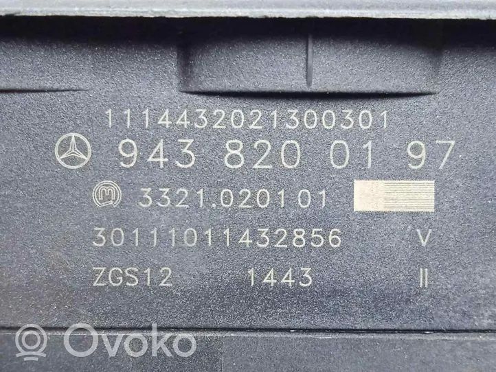 Mercedes-Benz Actros Interrupteur commade lève-vitre 