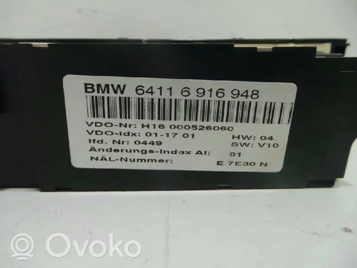 BMW 3 E46 Moduł / Sterownik klimatyzacji 