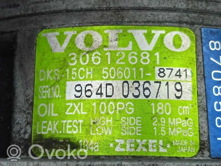 Volvo S40, V40 Compresseur de climatisation 