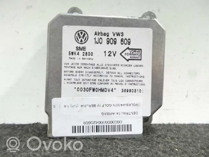 Volkswagen Golf SportWagen Turvatyynyn ohjainlaite/moduuli 