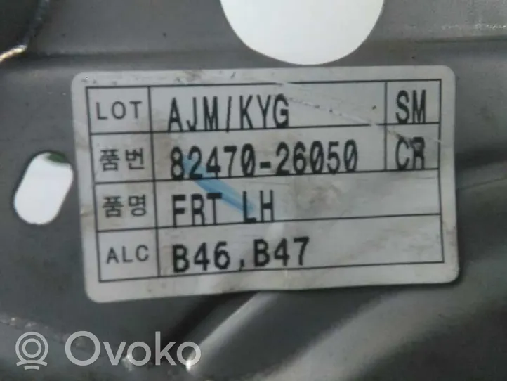 Hyundai Santa Fe Etuoven manuaalinen ikkunan nostin 8247026050