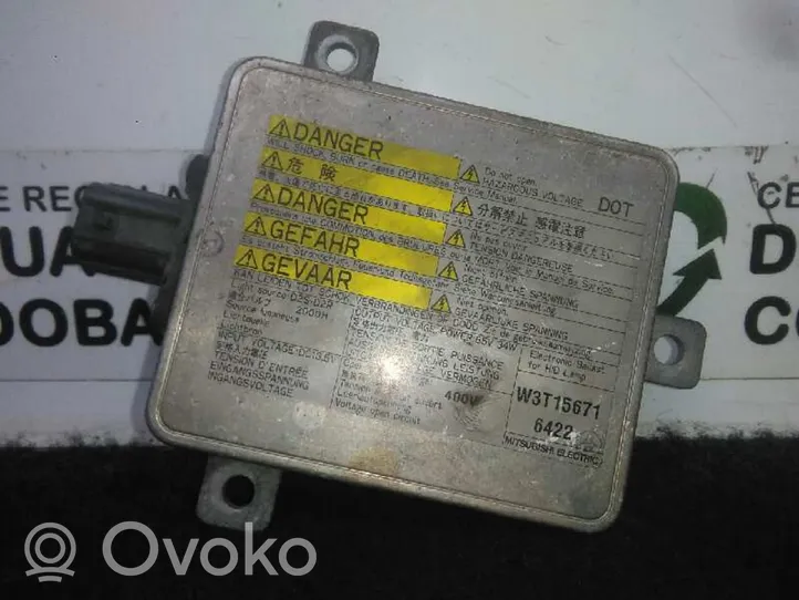 Mazda 5 Xenon-valojen ohjainlaite/moduuli W3T15671