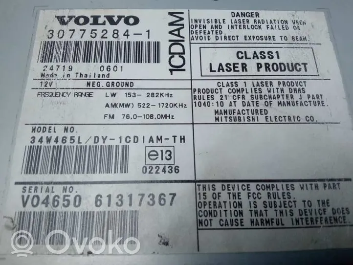 Volvo S40 Centralina Audio Hi-fi 30775284