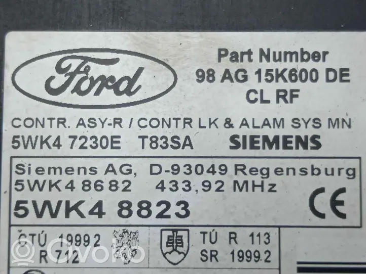 Ford Focus Jednostka sterująca bramą 