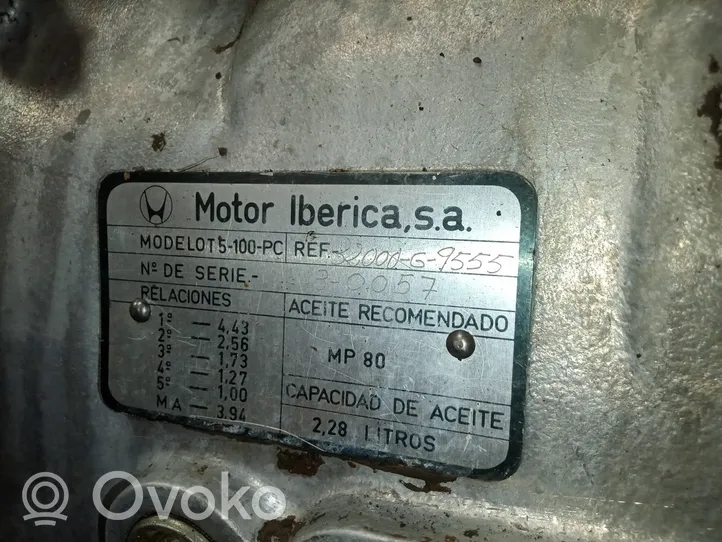 Nissan Patrol 160 Boîte de vitesses manuelle à 5 vitesses 