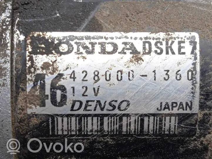 Honda Accord Motorino d’avviamento 