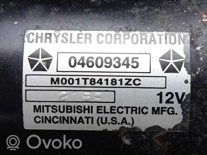 Chrysler 300M Käynnistysmoottori 