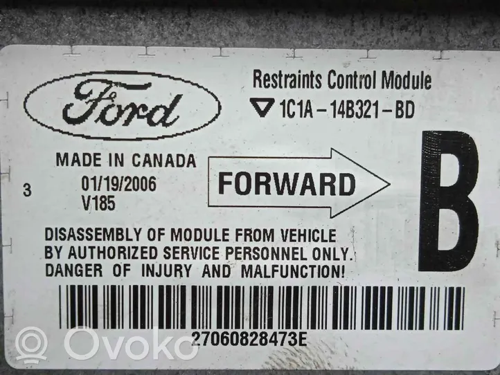 Ford Transit Centralina/modulo airbag 1C1A14B321BD
