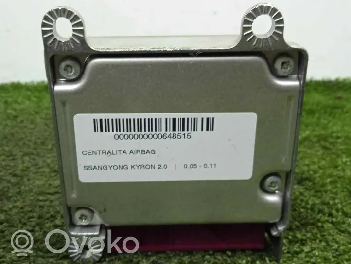 SsangYong Kyron Module de contrôle airbag 