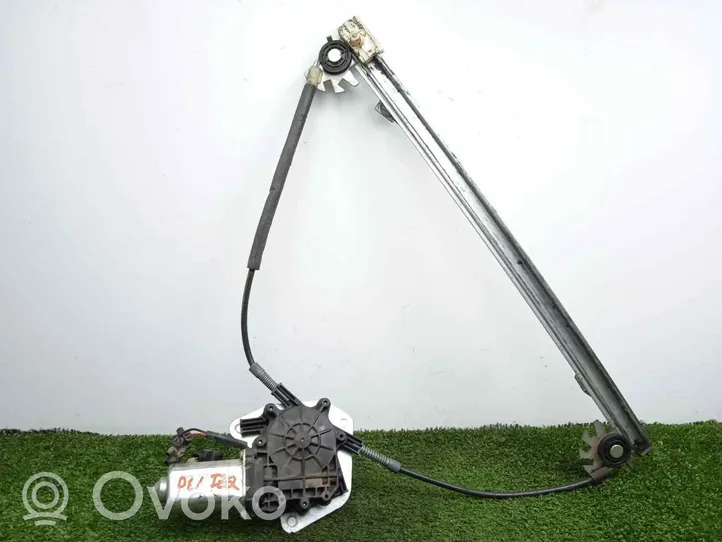 Renault Megane I Front door manual window regulator 2133343