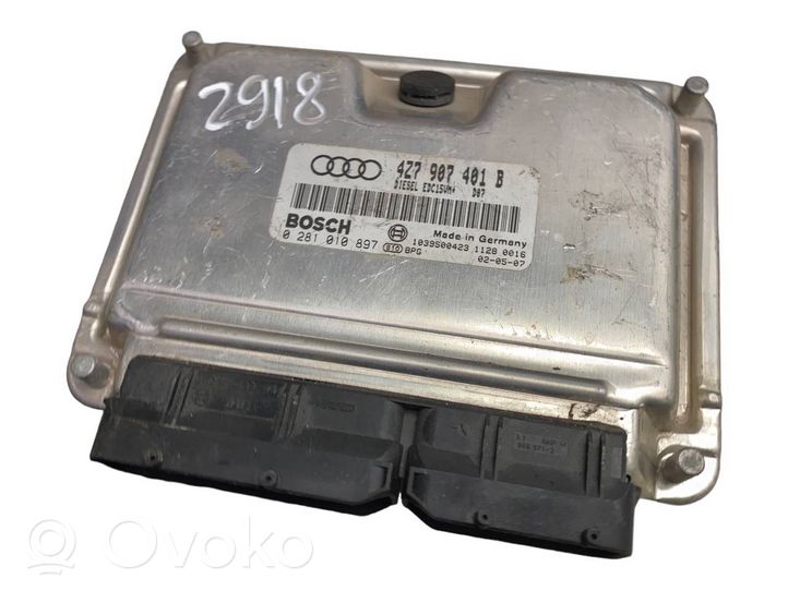 Audi A6 Allroad C5 Calculateur moteur ECU 4Z7907401B