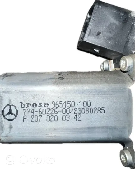 Mercedes-Benz E C207 W207 Fensterhebermotor Tür hinten 