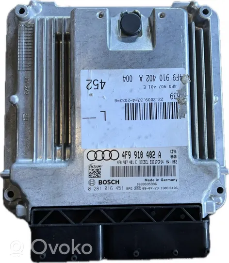 Audi A6 S6 C6 4F Calculateur moteur ECU 0281016451