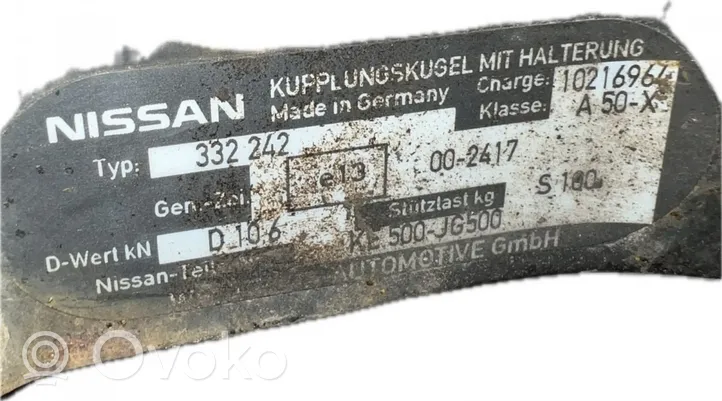 Nissan X-Trail T31 AHK Anhängerkupplung komplett 