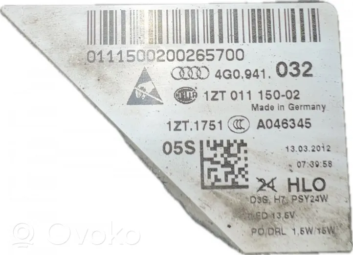 Audi A6 S6 C7 4G Передняя фара 4G0941754C