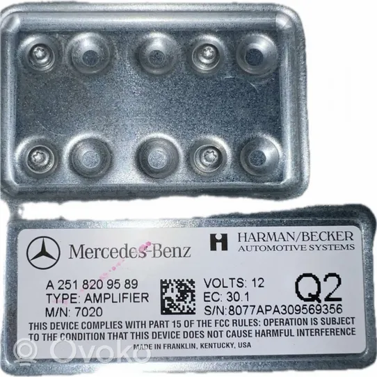 Mercedes-Benz GL X164 Amplificatore 