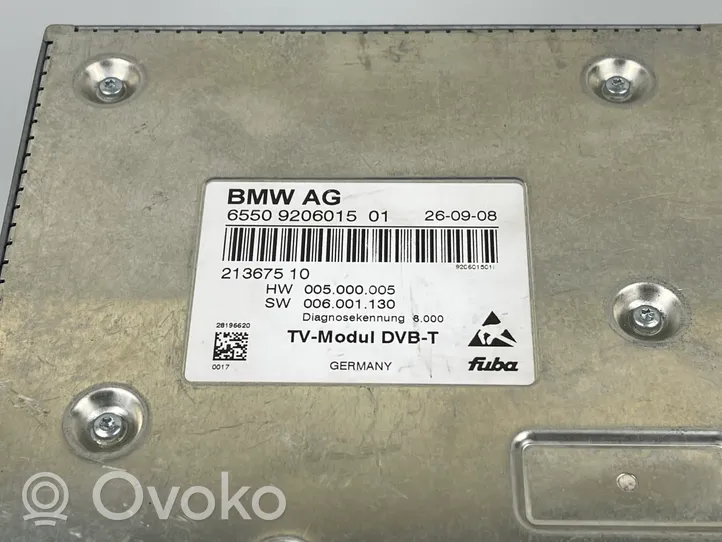 BMW 7 F01 F02 F03 F04 Unidad de control de vídeo 9206015