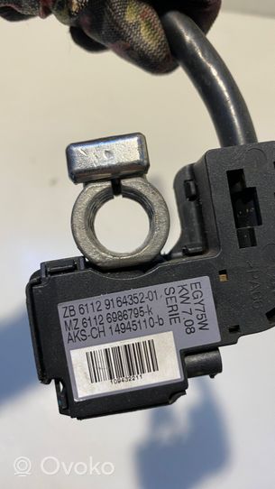 BMW 3 E92 E93 Negative earth cable (battery) 9164352