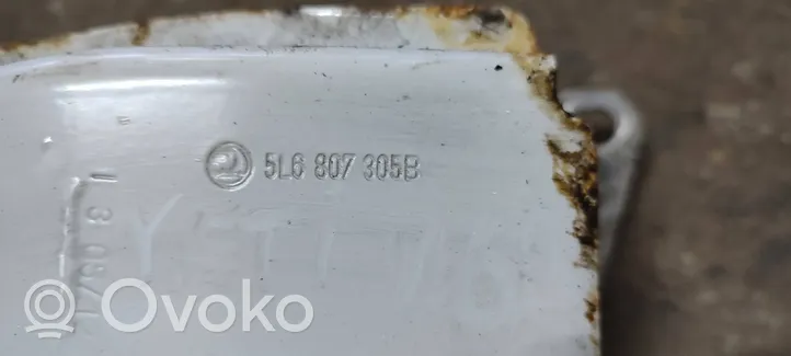 Skoda Yeti (5L) Renfort de pare-chocs arrière 5L6807305B