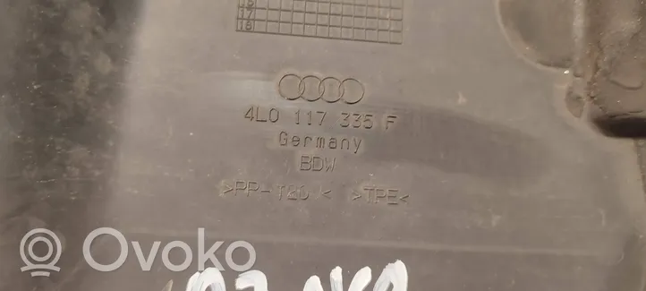 Audi Q7 4L Canal de guidage d'air du refroidisseur 4L0117335F