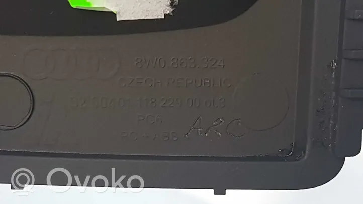 Audi A4 S4 B9 Ramka przycisków otwierania szyby drzwi przednich 8W08633246PS