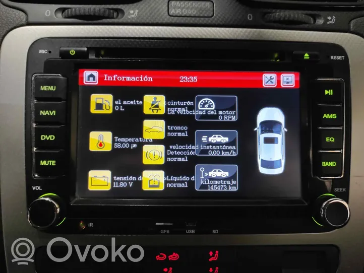 Volkswagen Scirocco Navigacijos (GPS) CD/DVD skaitytuvas 