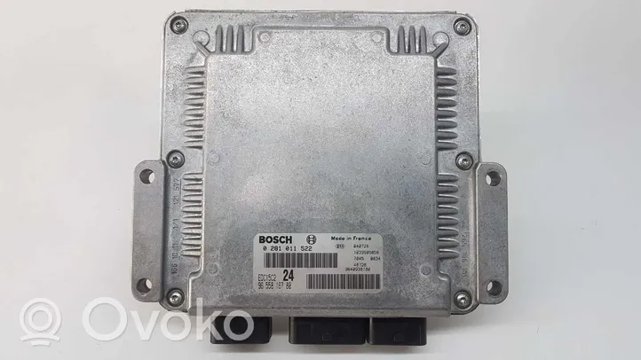 Lancia Phedra Unidad de control/módulo ECU del motor 9655816780