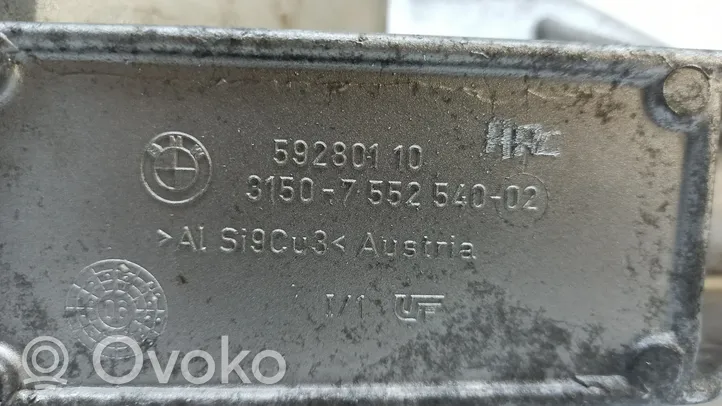 BMW X5 E70 Wspornik / Mocowanie łożyska podpory wału napędowego 59280110