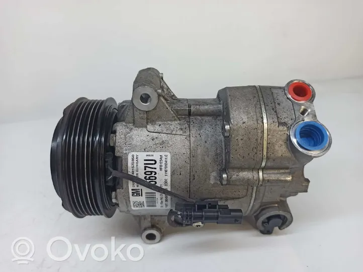Opel Zafira C Air conditioning (A/C) compressor (pump) 401575950