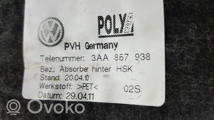 Volkswagen PASSAT B7 Hansikaslokero 3C1857114E