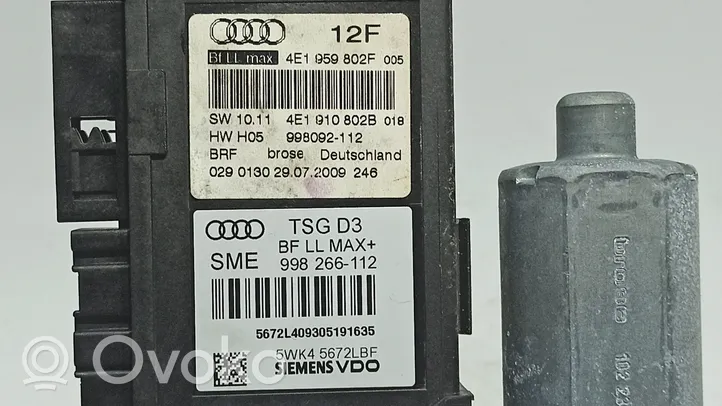 Audi A8 S8 D3 4E Alzacristalli elettrico della portiera anteriore 998266-112