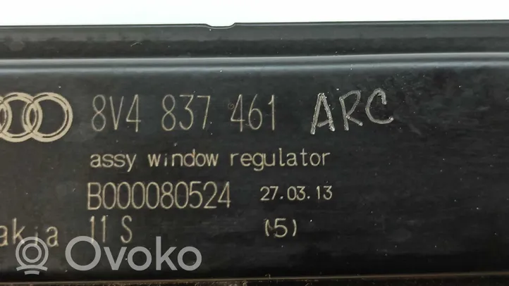 Audi A3 S3 8V Elektryczny podnośnik szyby drzwi 