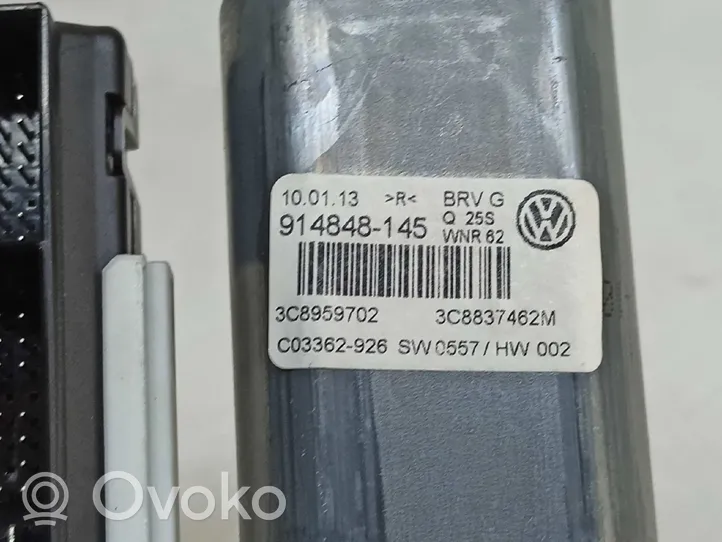 Volkswagen PASSAT CC Alzacristalli elettrico della portiera anteriore 3C8959702