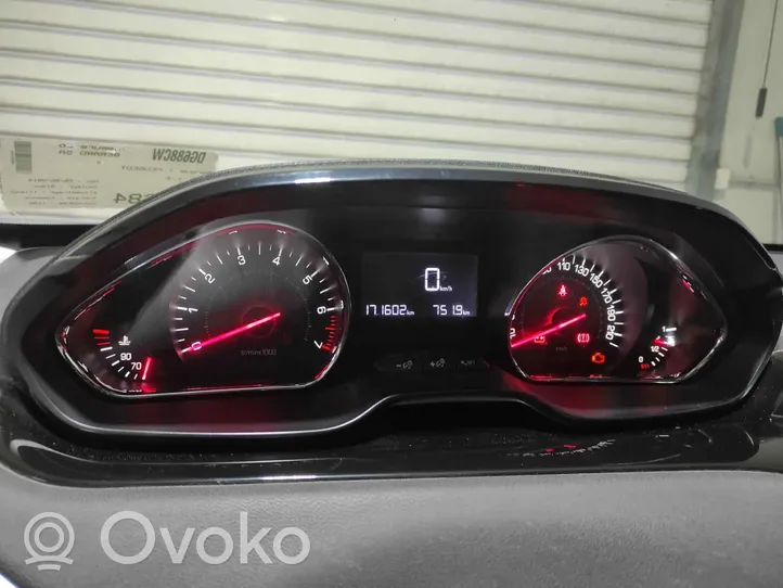 Peugeot 208 Compteur de vitesse tableau de bord 9813868880