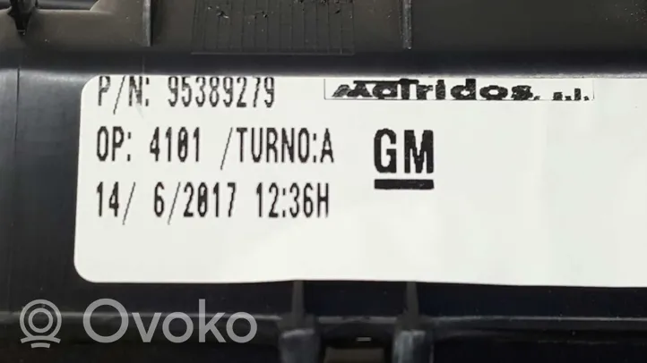 Opel Mokka X Takaluukun/tavaratilan luukun ulkokahva 95389279