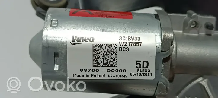 Hyundai i20 (BC3 BI3) Rear window wiper motor 98700-Q0000