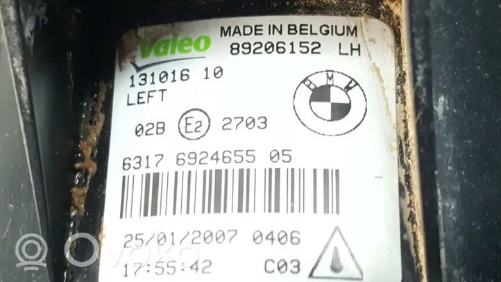 BMW X5 E70 Światło przeciwmgłowe przednie 63176924655