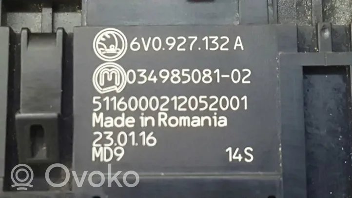 Skoda Fabia Mk3 (NJ) Inne przełączniki i przyciski 034985081-02