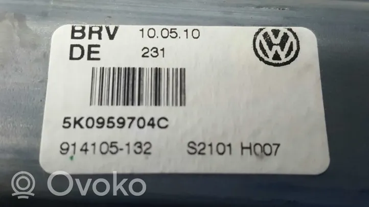 Volkswagen Golf VI Galinis varikliukas langų pakėlėjo 914105-132