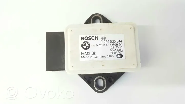 BMW X3 E83 Sensore di imbardata accelerazione ESP 34523417699-01