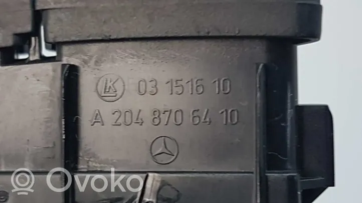 Mercedes-Benz C W204 Przycisk / Przełącznik zawieszenia A20487064109107