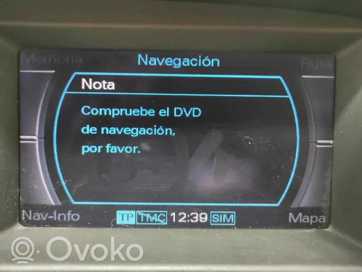 Audi A6 S6 C6 4F Unità di navigazione lettore CD/DVD 6349EM047510480